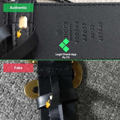 how to know fake gucci belt|check gucci belt serial number.